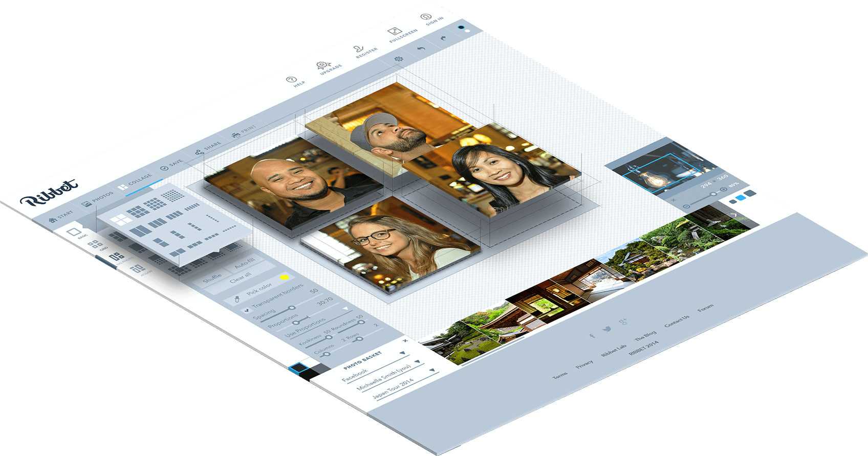 Ribbet | Online Photo Editor and Collage Maker